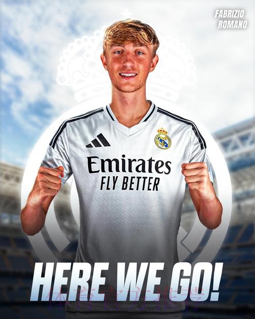 罗马诺-皇马将签中卫怀森 支付5000万镑解约金